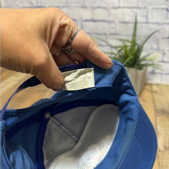 Rare Vintage Maxwell House NASCAR Racing Team Snapback Hat Cap 90s Coffee Blue - Picture 8 of 10